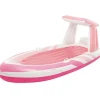 Luftmatratze in Pink/ Weiß - (B)244 x (H)97 x (T)119 cm