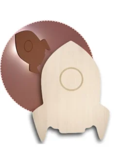 lumilu Silhouette Light rocket in Braun ab 0 Monate