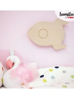 lumilu Silhouette Light rocket in Braun ab 0 Monate