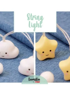 lumilu String Light star in Gelb ab 0 Monate