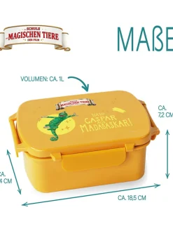 Lunchbox ''Die Schule der Magischen Tiere'' in Orange - 1 l