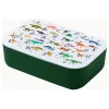 Lunchbox "Dinosaurs" in Grün