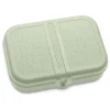 Lunchbox "Pascal L" in Oliv - (L)8,5 x (B)8,5 x (H)15,2 cm