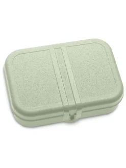 Lunchbox "Pascal L" in Oliv - (L)8,5 x (B)8,5 x (H)15,2 cm