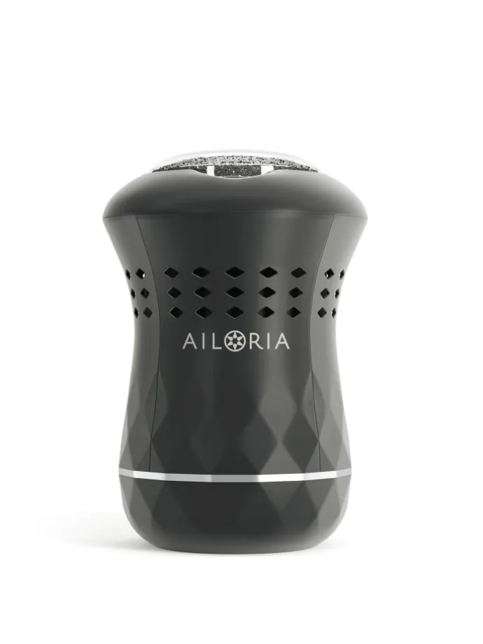 LUSTRE Elektrischer Hornhautentferner (USB) in schwarz