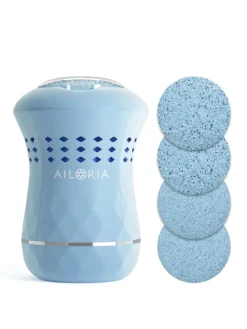 LUSTRE PRO USB Hornhautentferner in blau