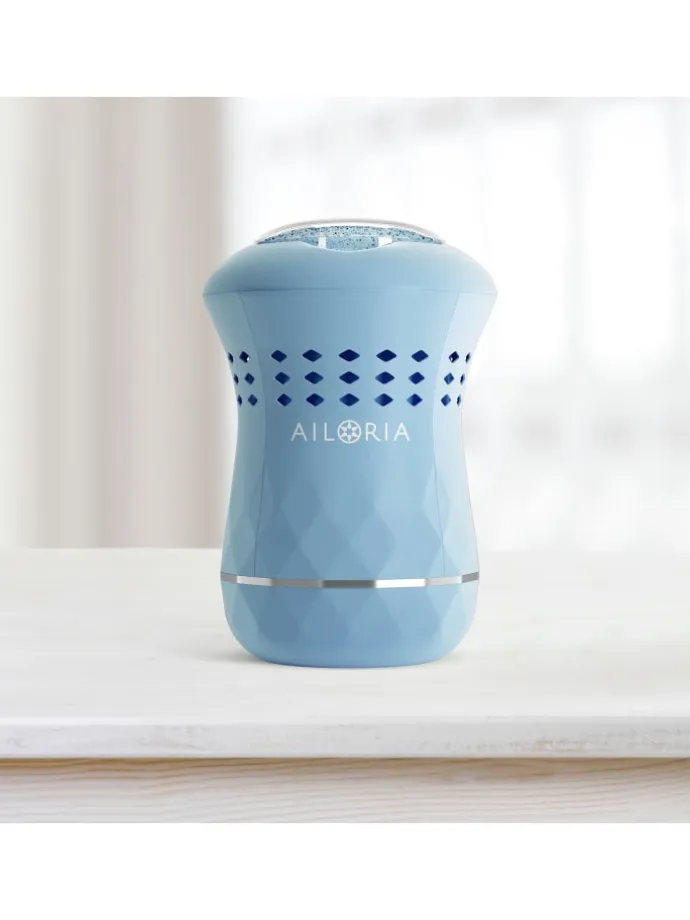 LUSTRE PRO USB Hornhautentferner in blau