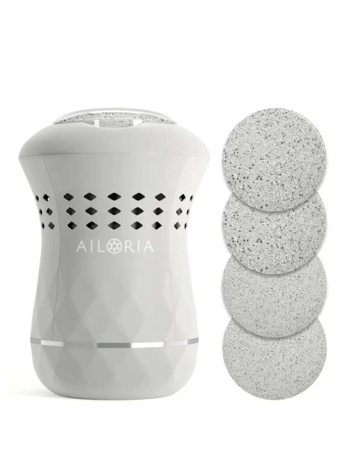 LUSTRE PRO USB Hornhautentferner in weiß