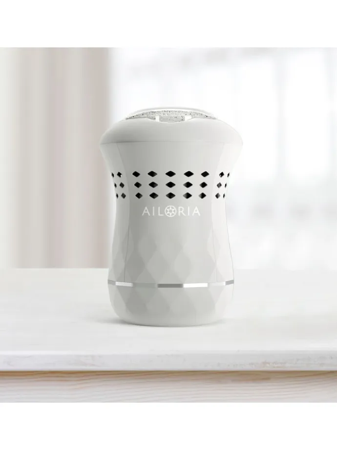 LUSTRE PRO USB Hornhautentferner in weiß