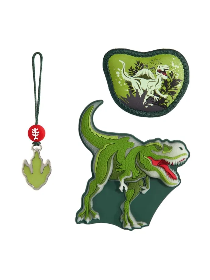 MAGIC MAGS GLOW "Dino Night Tyro" 3-teilig in Grün