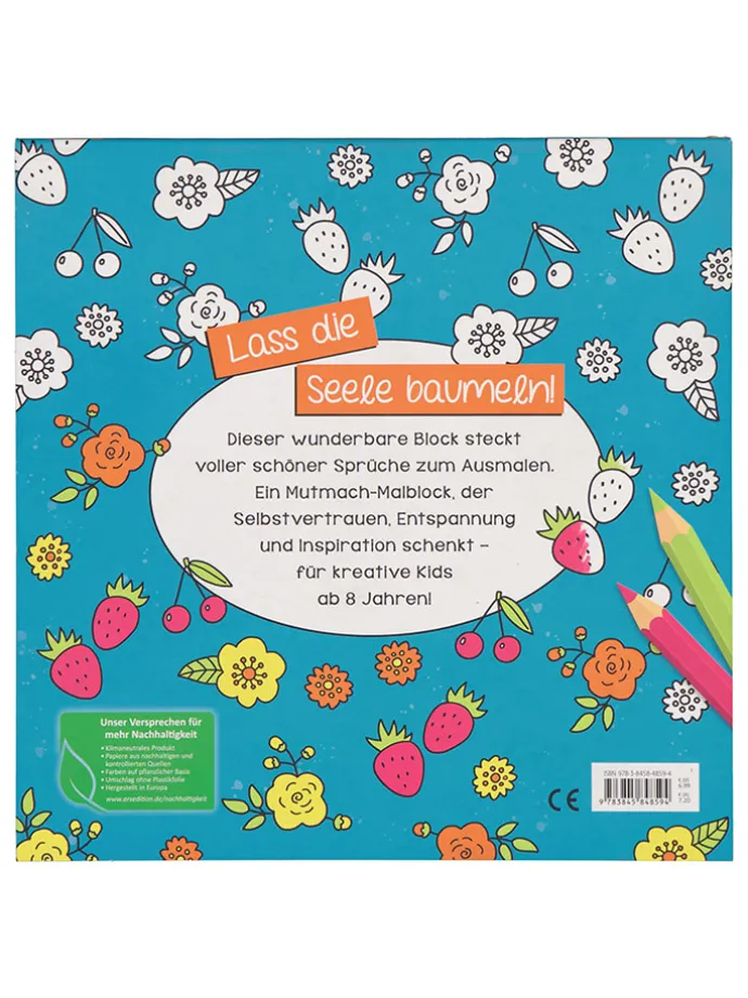 Malbuch "Sei du selbst! Alle anderen gibt es schon"