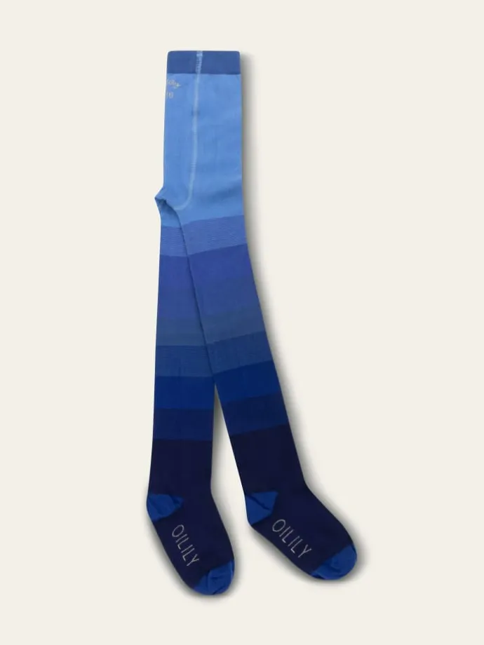 Malegre Strumpfhose in Blau