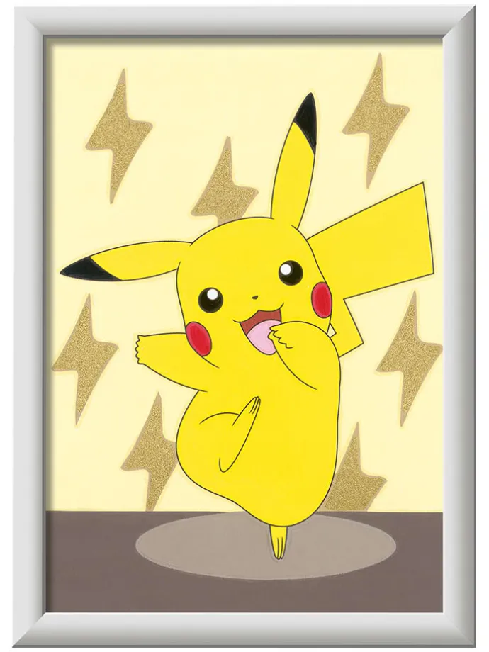 Malen nach Zahlen-Set: "Pikachu" - ab 7 Jahren