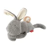 Mamilodie Spieluhr Hase grau in grau