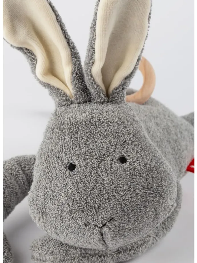 Mamilodie Spieluhr Hase grau in grau