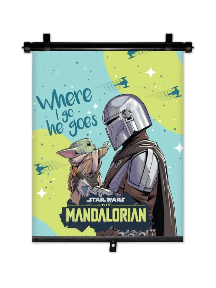 Mandalorian Rückziehbarer Auto-Sonnenschutz – Einfache Installation