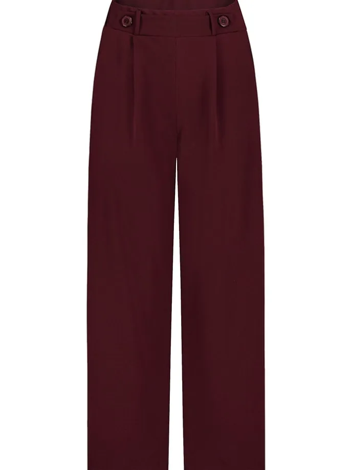 Marlenehose in Bordeaux
