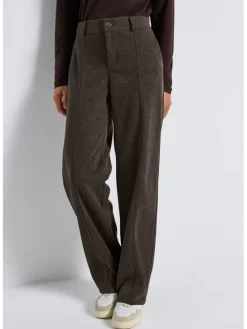 Marlenehose in Braun