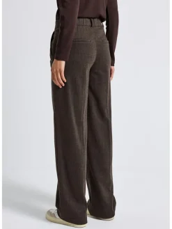 Marlenehose in Braun