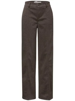 Marlenehose in Braun