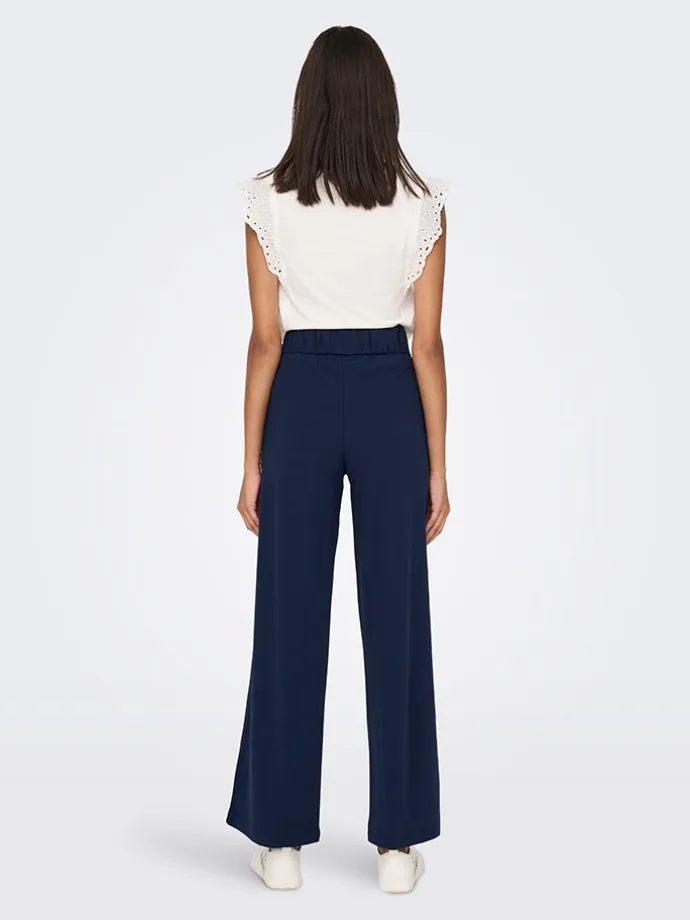 Marlenehose in Dunkelblau