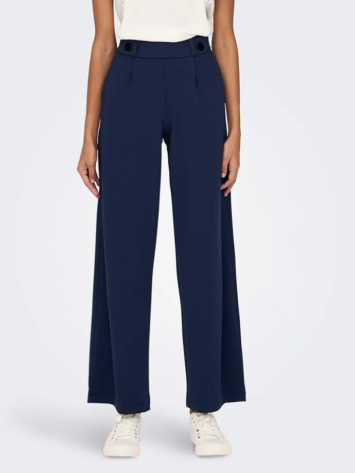 Marlenehose in Dunkelblau