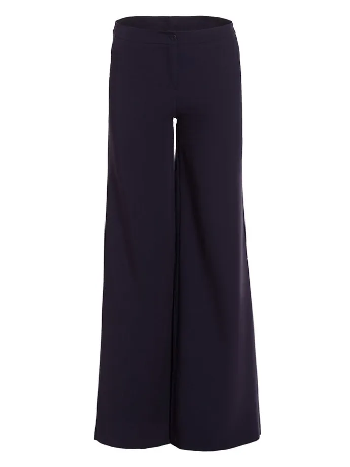 Marlenehose in Dunkelblau