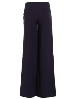 Marlenehose in Dunkelblau