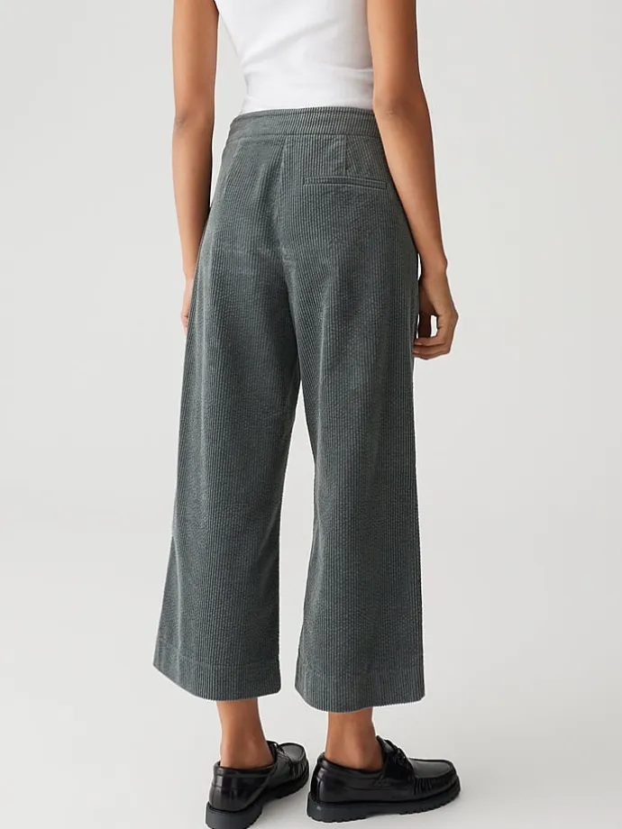 Marlenehose in Grau