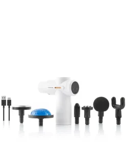 Massagegerät in Schwarz/ Weiß - (B)13,5 x (H)14,5 x (T)5,5 cm