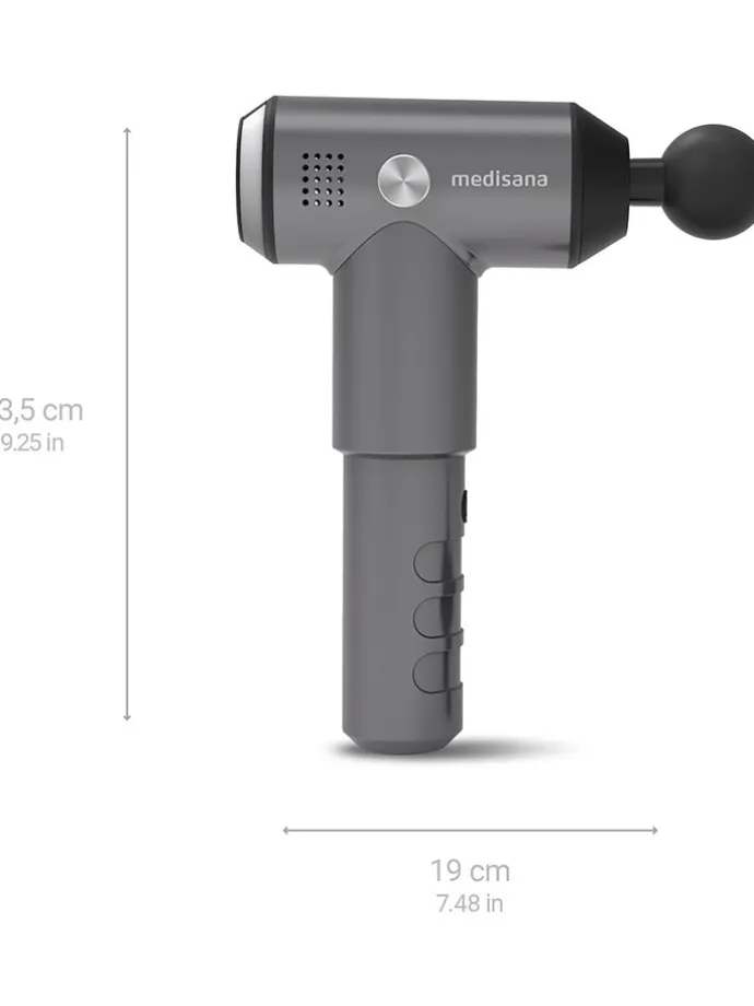 Massagepistole "MG 500 Massage Gun Pro" in Schwarz