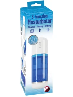 Masturbator 3 Function Masturbator in weiß
