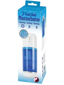 Masturbator 3 Function Masturbator in weiß
