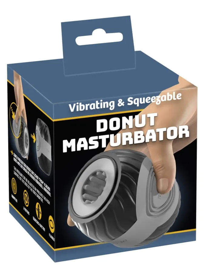 Masturbator Donut Masturbator in schwarz