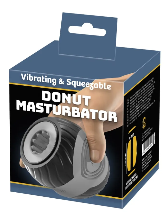 Masturbator Donut Masturbator in schwarz