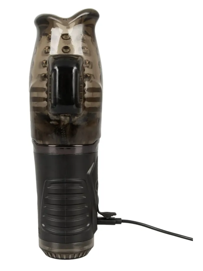 Masturbator Sucking Masturbator with Dual Vibration in schwarz