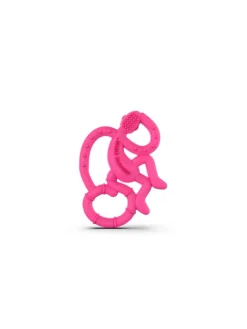 Matchstick Monkey Beißring / Zahnungshilfe Affe mini rosa