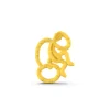 Matchstick Monkey Beißring / Zahnungshilfe Affe mini gelb
