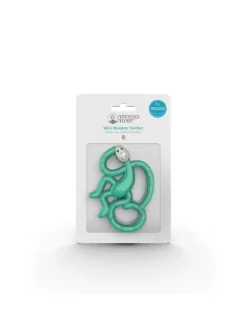 Matchstick Monkey Beißring / Zahnungshilfe Affe mini grün
