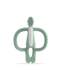 Matchstick Monkey Beißring / Zahnungshilfe Affe Original mintgrün