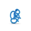 Matchstick Monkey Beißring / Zahnungshilfe Affe mini blau