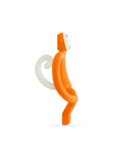 Matchstick Monkey Beißring / Zahnungshilfe Affe Original orange