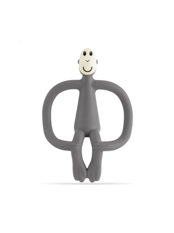 Matchstick Monkey Beißring / Zahnungshilfe Affe Original grau