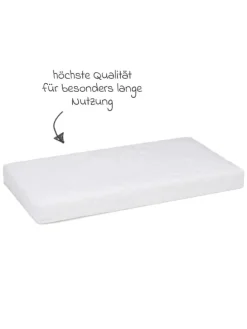 Matratze für Beistellbett Nino 555 90 x 45 in weiss