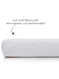 Matratze für Beistellbett Nino 555 90 x 45 in weiss