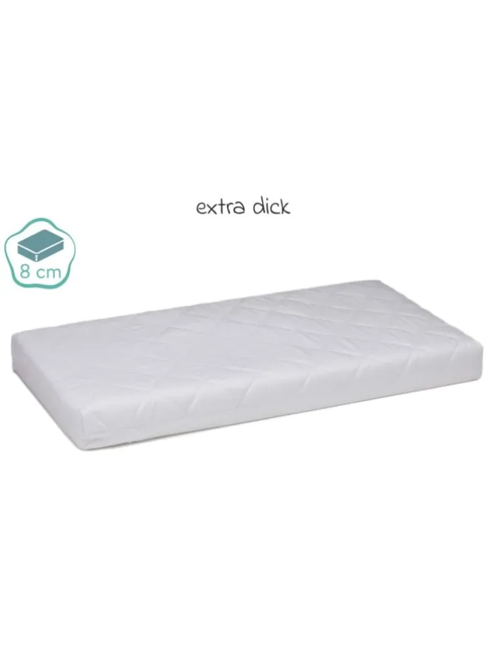 Matratze für Beistellbett Nino 555 90 x 45 in weiss