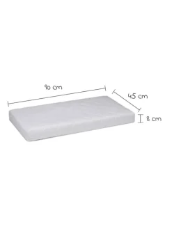 Matratze für Beistellbett Nino 555 90 x 45 in weiss