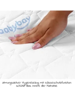 Matratze Medicot Wave für Beistellbett Maxi, in blau