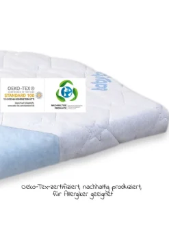 Matratze Medicot Wave für Beistellbett Maxi, in blau