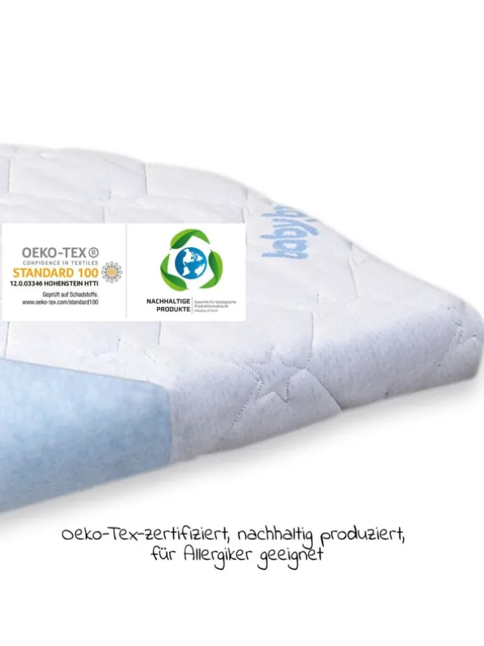 Matratze Medicot Wave für Beistellbett Maxi, in blau